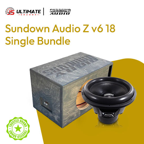 Sundown Audio Z v6 18 Single Bundle (Baltic Birch)