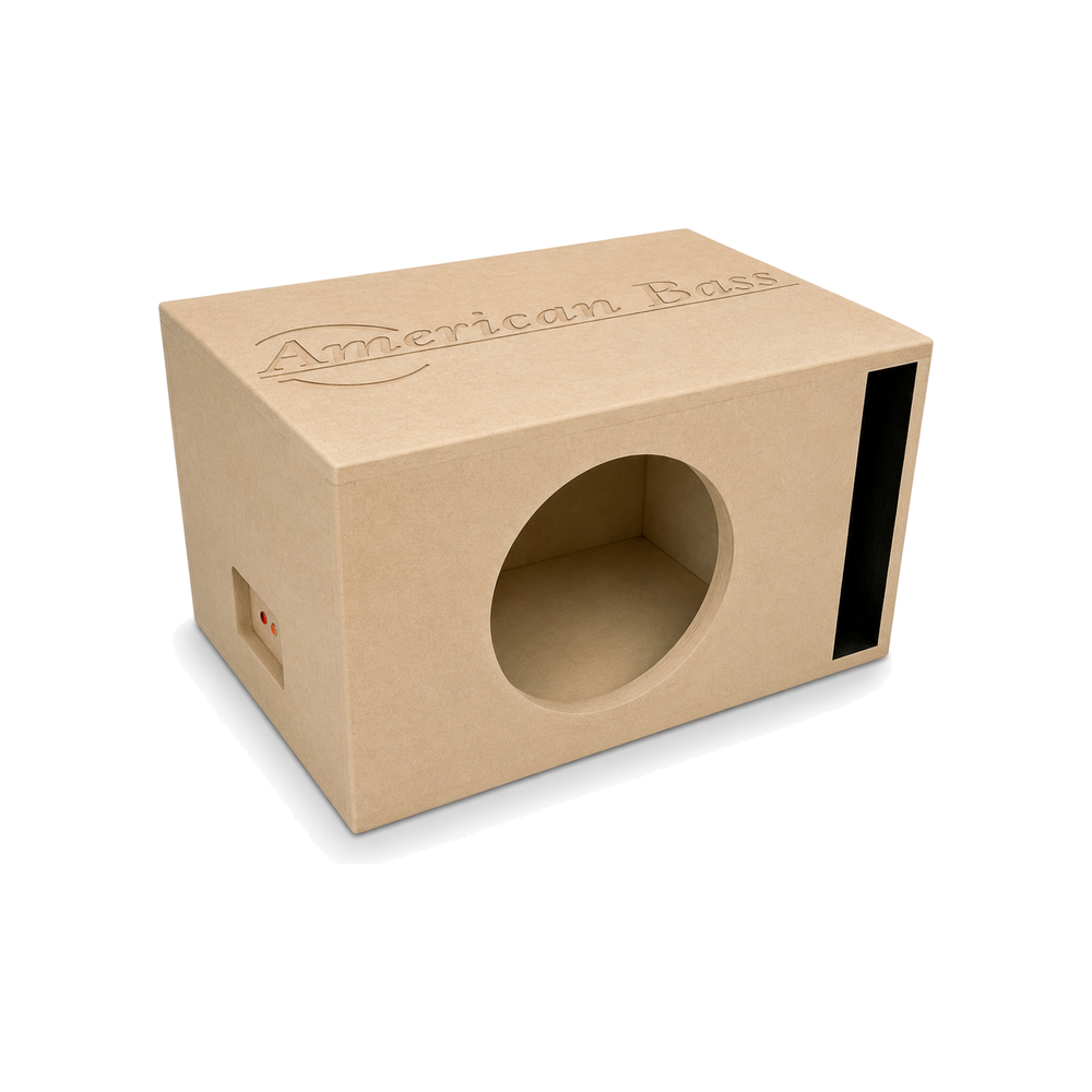 American Bass King 12" Single Ported Subwoofer Enclosure — 2.5 cu ft @ 32.0Hz