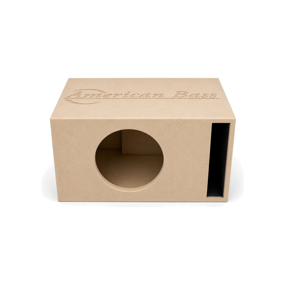 American Bass XFL 12" Single Ported Subwoofer Enclosure — 2.0 cu ft @ 33.0Hz