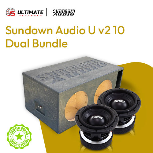 Sundown Audio U v2 10 Dual Bundle (Baltic Birch)