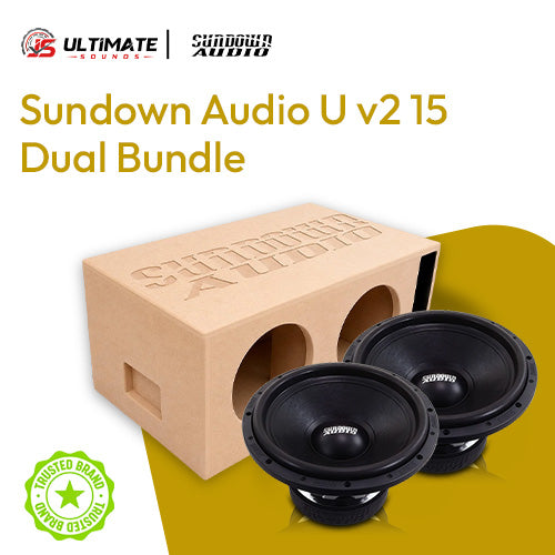 Sundown Audio U v2 15 Dual Bundle (MDF)