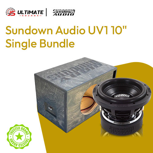 Sundown Audio UV1 10 inch Single Bundle (Baltic Birch)