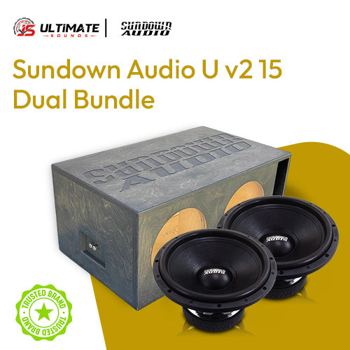 Sundown Audio U v2 15 Dual Bundle (Baltic Birch)