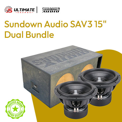 Sundown Audio SAV3 15 inch Dual Bundle (Baltic Birch)
