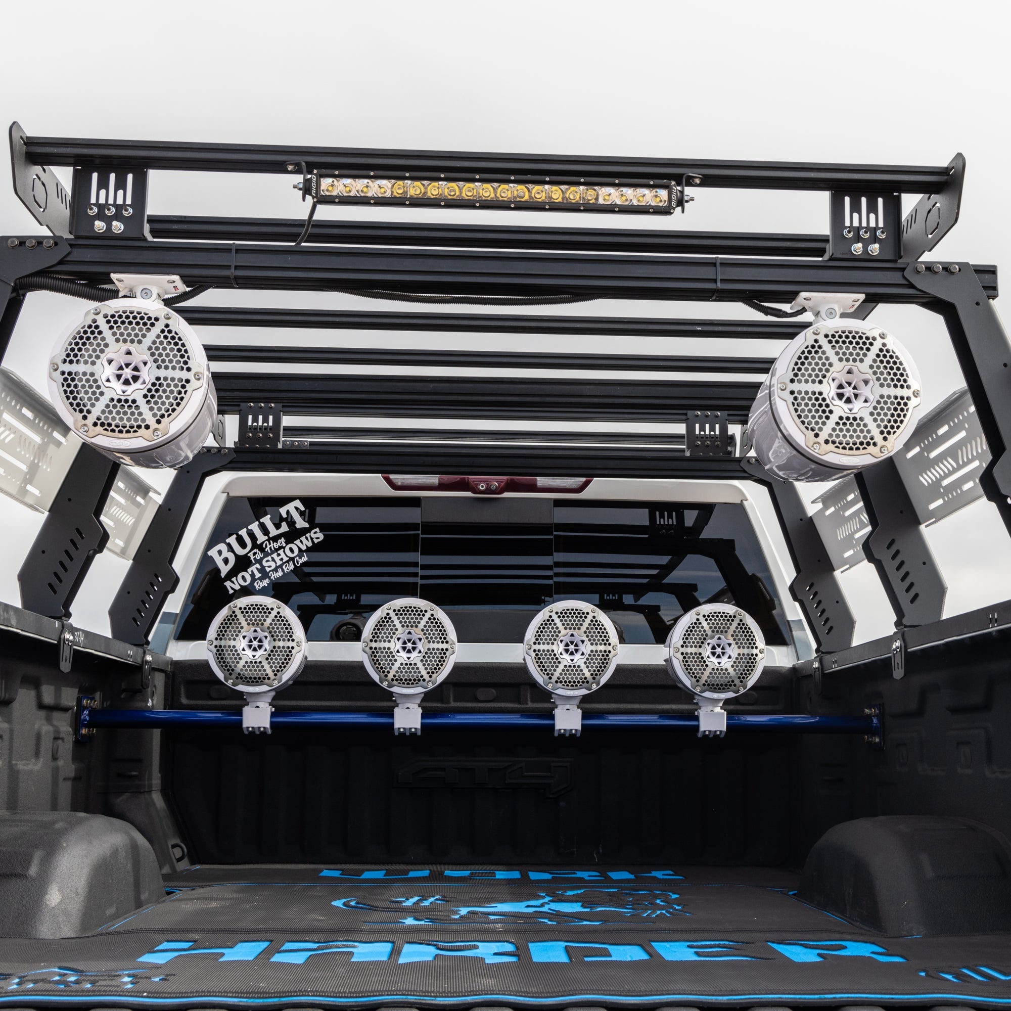 DS18 NXL 6.5" Neodymium Marine and Powersports Towers with Built-in Passive Radiator, 1" Driver and LED RGB Lights 150 Watts Rms
