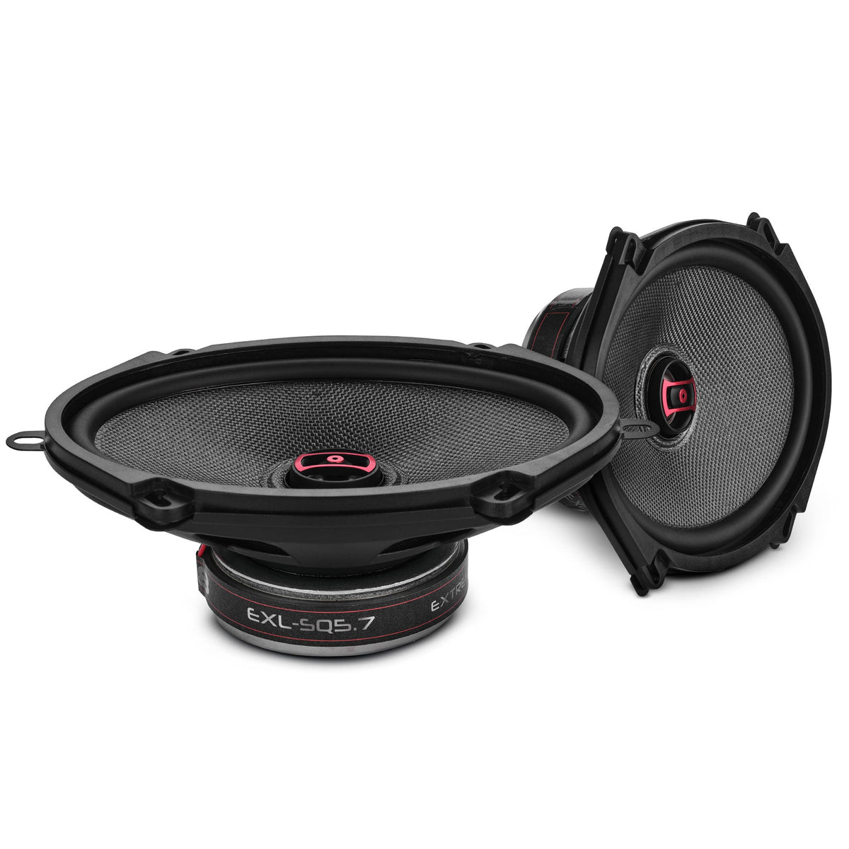 DS18 EXL-SQ5.7 EXL 5x7" 2-Way Coaxial Speaker 120W RMS 3-Ohm
