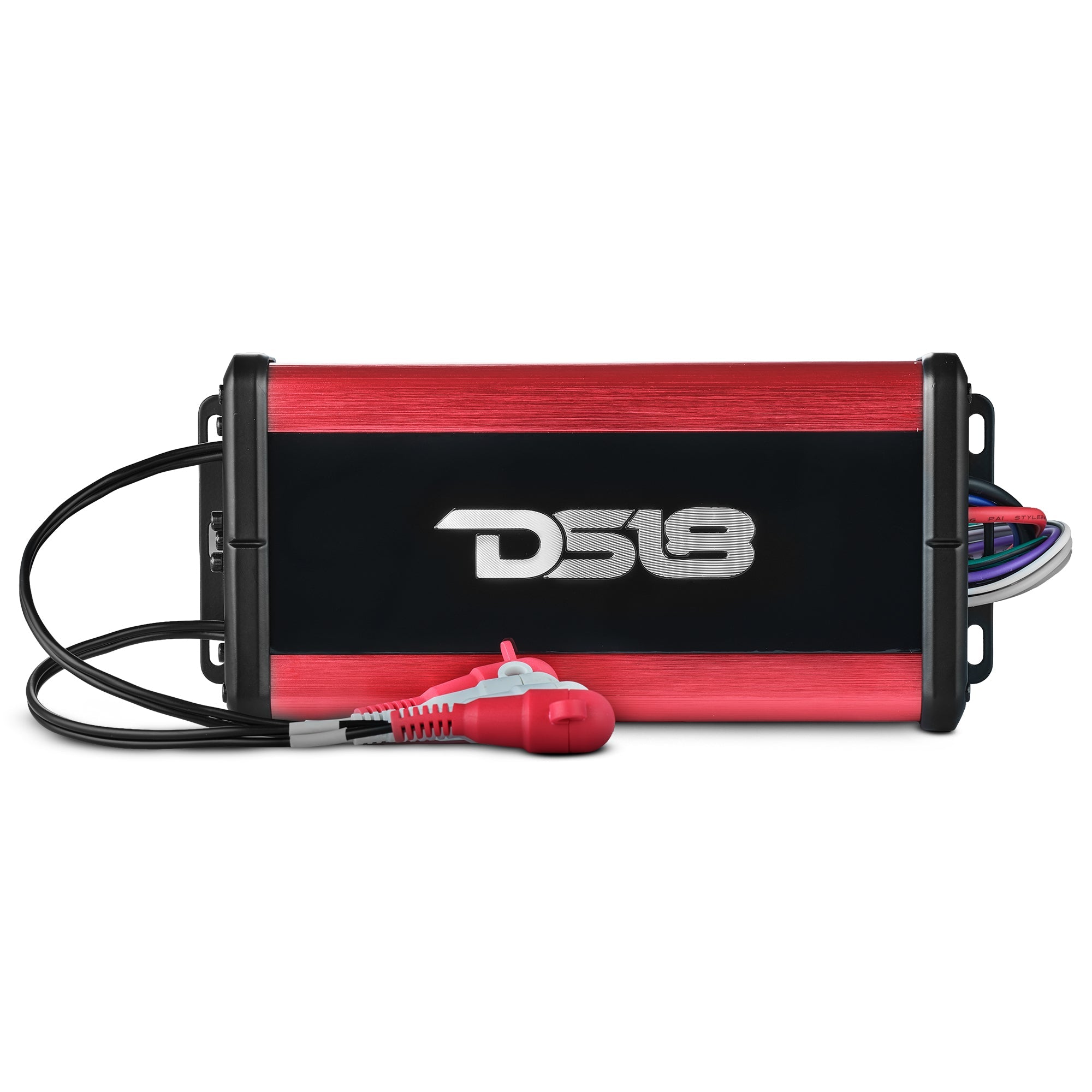 DS18 NXL 4-Channel Full-Range Class D Waterproof IP67 Marine and Powersports NANO Amplifier <br> 4 x 100 Watts Rms @ 4-Ohm