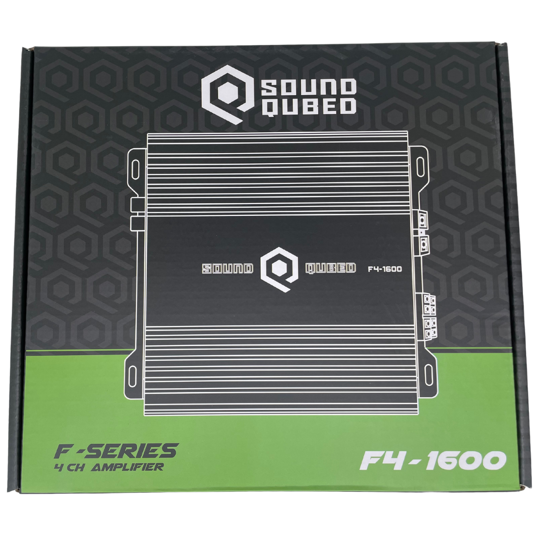 SoundQubed F4-1600 1600W 4-Channel Car Amplifier