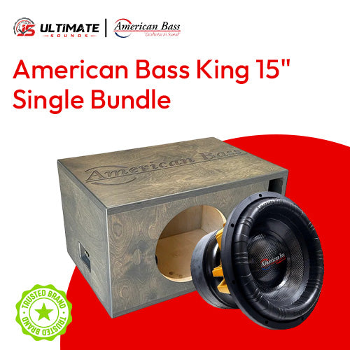 American Bass King 15 inch Single Bundle (Baltic Birch)