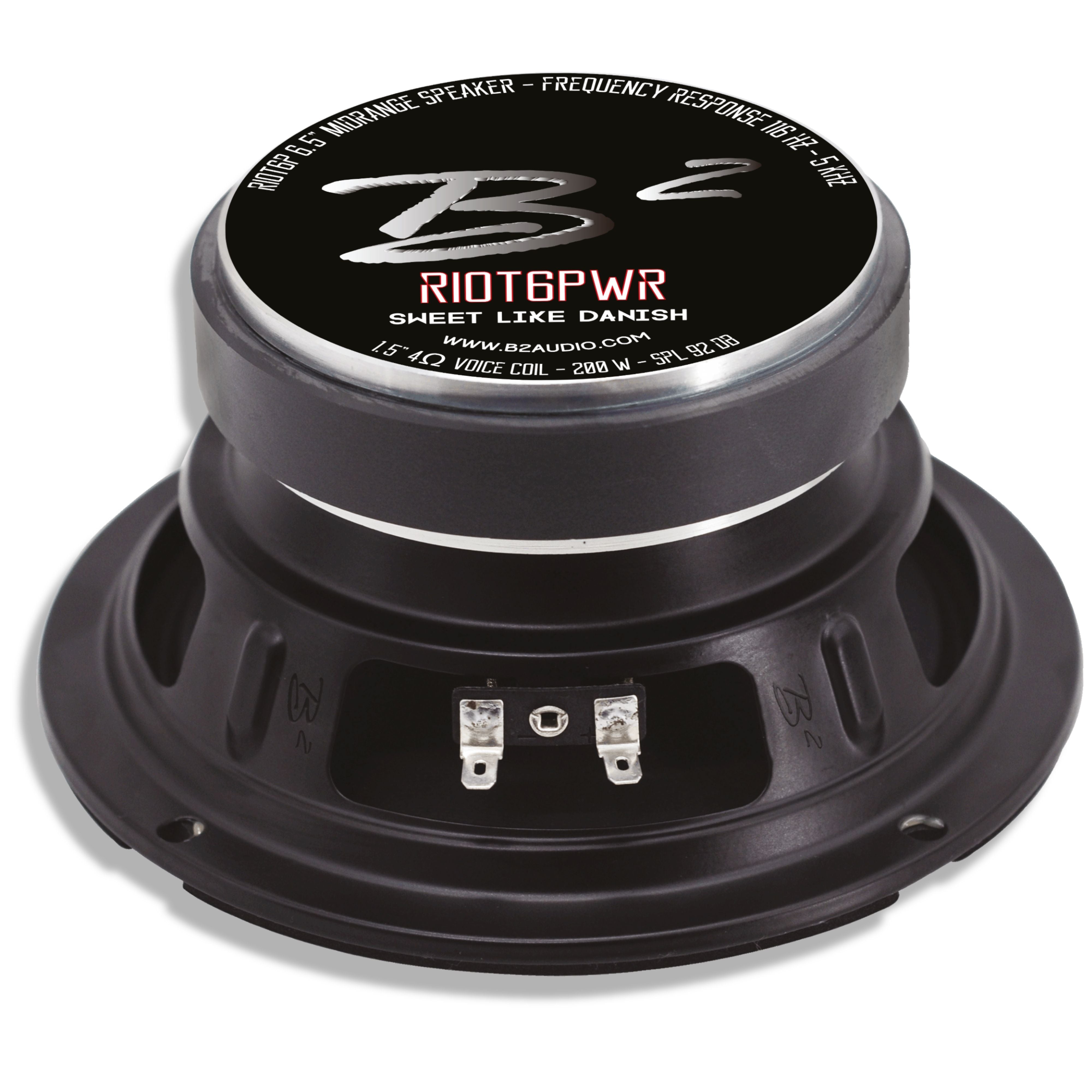 B2 Audio RIOT6PWR 6.5" Pro Audio Speaker 100W RMS 4 Ohm (Pair) — image 3