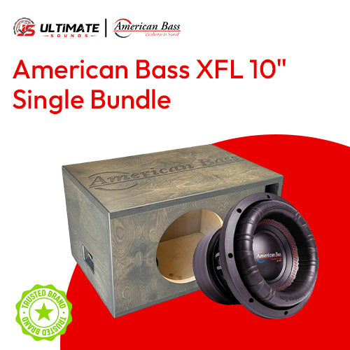 American Bass XFL 10 inch Single Bundle (Baltic Birch)