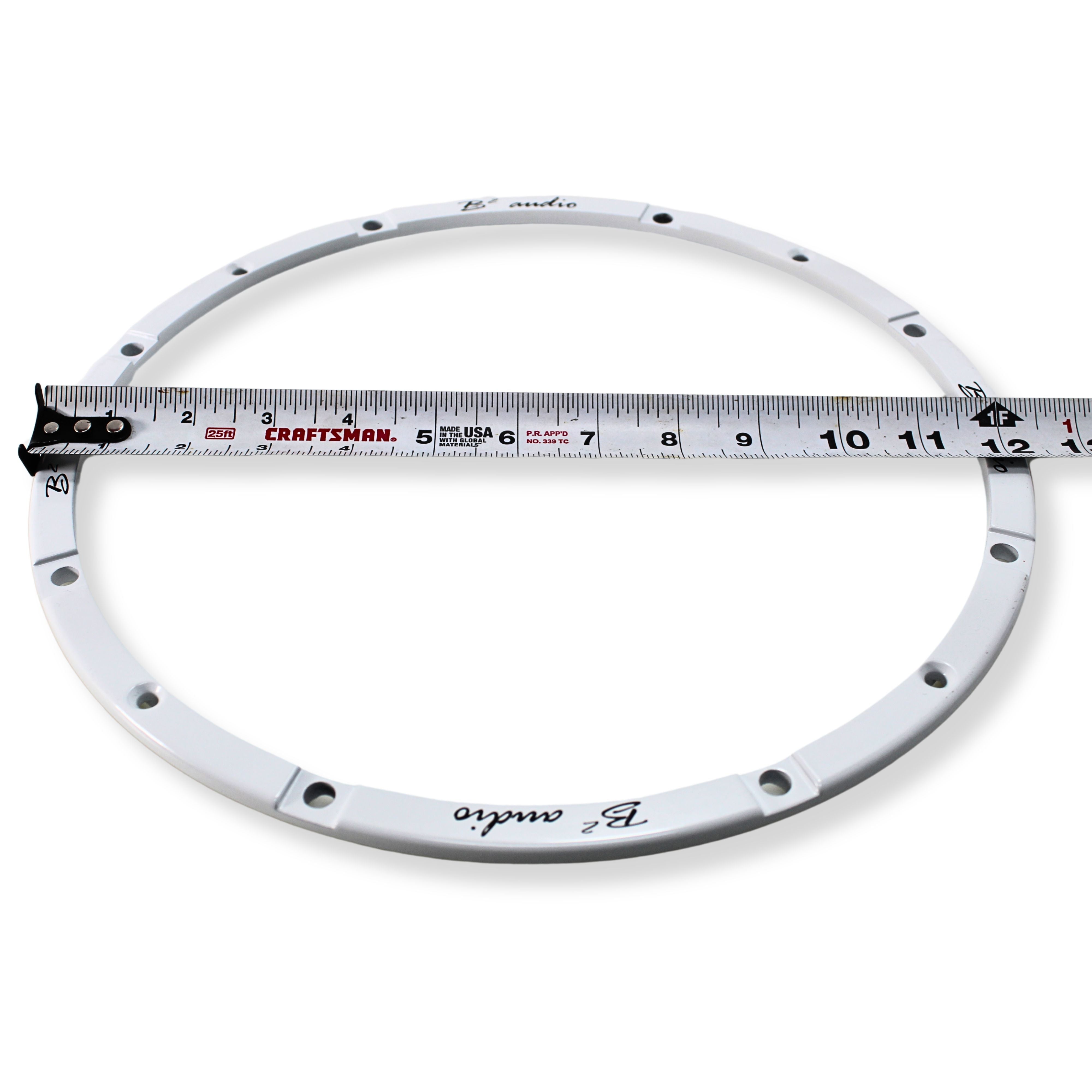 B2 Audio Aluminum Replacement Gasket / Basket Ring for RAMPAGE/RAGE/RAGEXL 12" Subwoofers — image 5