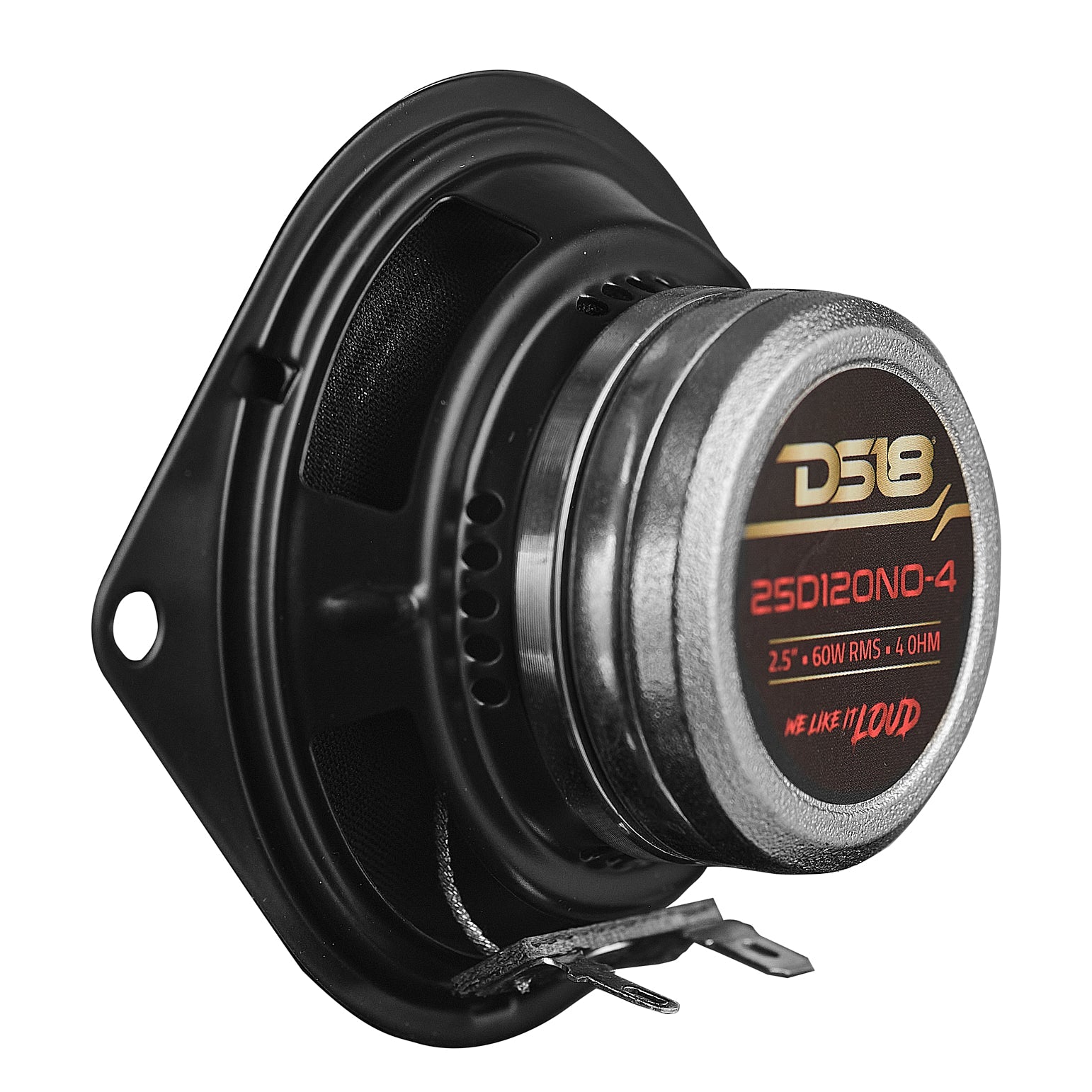 DS18 2.5" OEM Dashboard Loudspeaker with Neodymium Magnet | 60W RMS 4-Ohm