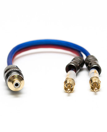 Pride Audio Y-9000 RCA Splitter 1M-2F (2-Pack) — view 2