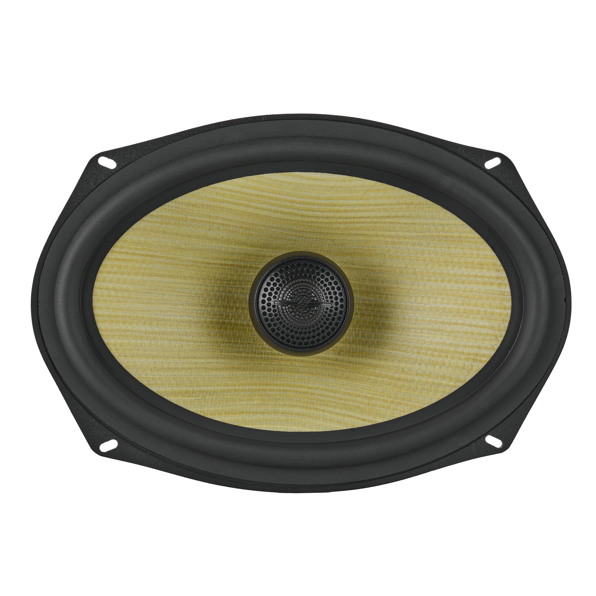 DS18 DXQ 6x9" 2-Way Coaxial Speaker with Yellow Straw and Composite Foam Cone | 150W RMS 4-Ohm