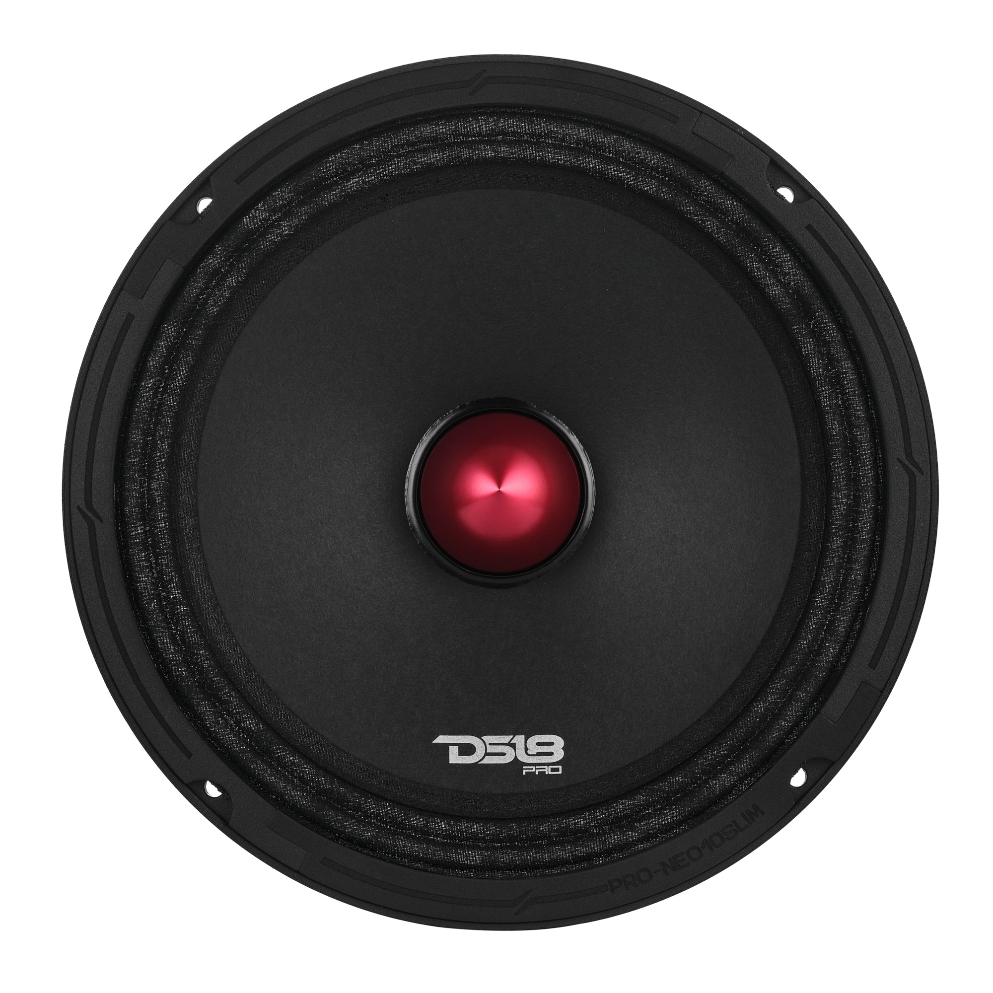 DS18 PRO 10" Slim Neodymium Mid-Range Loudspeaker with Bullet | 250W RMS 4-Ohm