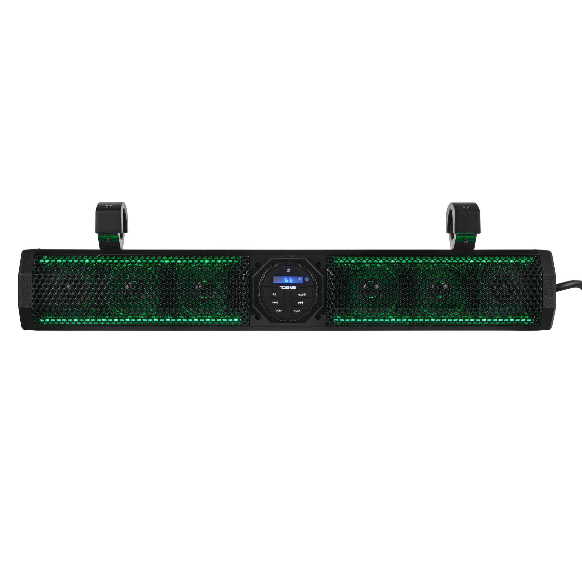 DS18 26" Marine Amplified Soundbar with Bluetooth USB & RGB Lighting 6 Speakers 600 Watts