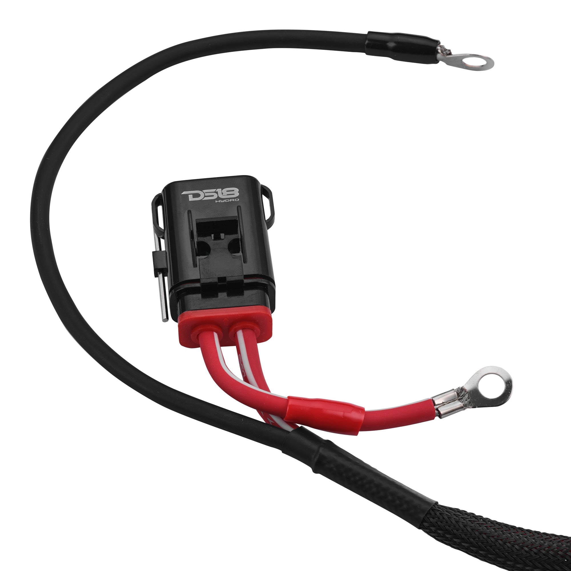 DS18 UTV-KIT6-4DR UTV 6-Gauge Power Harness Kit – 12ft Power & Ground Cables with Water-Resistant Fuse Holder  — view 2 of 3