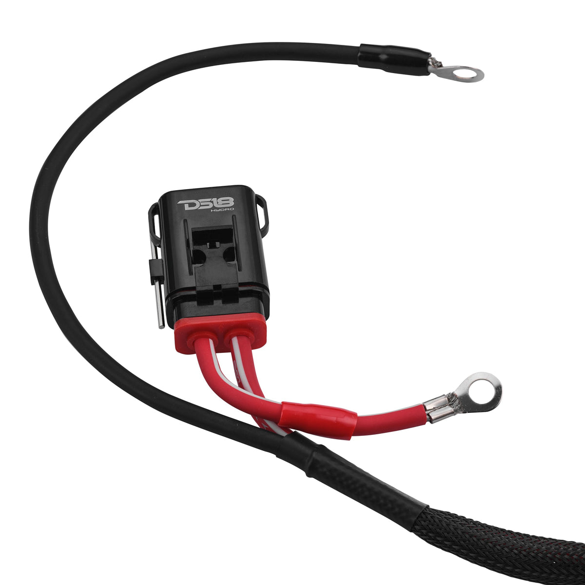 DS18 UTV-KIT8-2DR UTV 8-Gauge Power Harness Kit – 8ft Power & Ground Cables with Water-Resistant Fuse Holder f — view 2 of 3