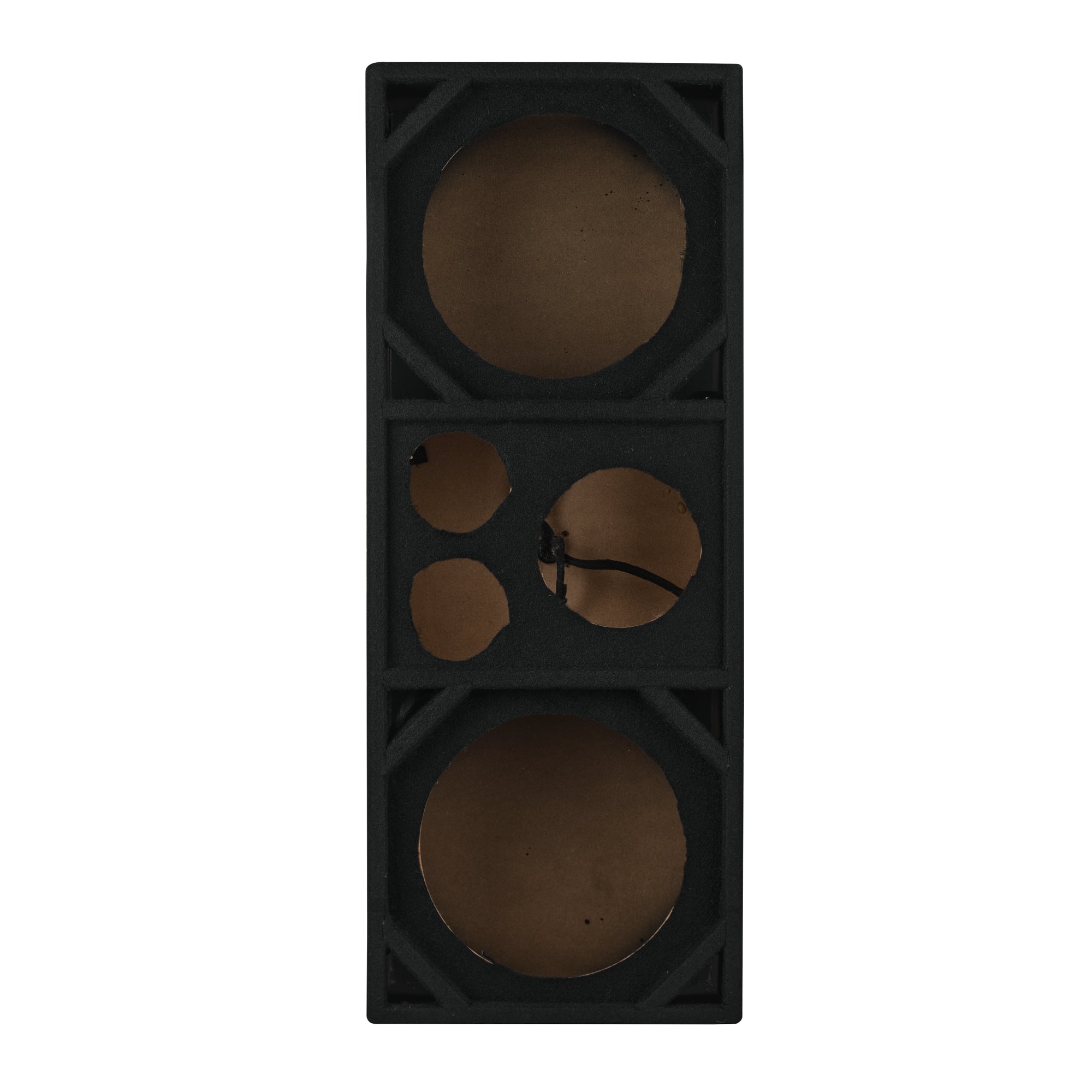 DS18 VOC10PRO Dual 10” + Dual 4” Tweeter + 2” Driver Ported Empty Voceteo Enclosure Speakon-Ready — view 2 of 5