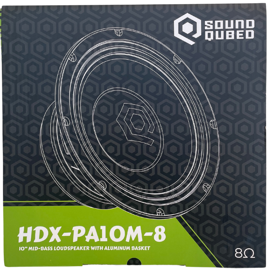 SoundQubed HDX 10" Pro Audio Speaker Car Audio
