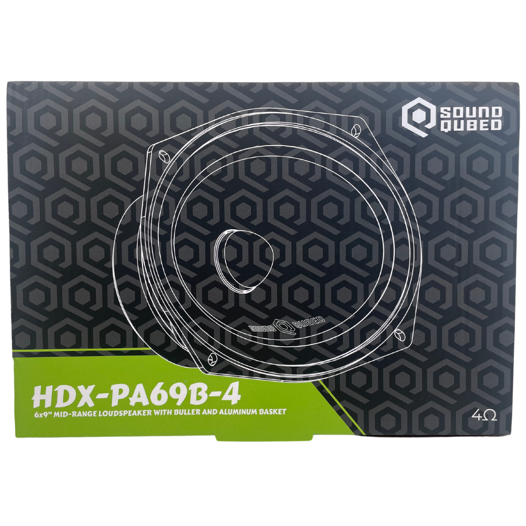 SoundQubed HDX 6x9" Pro Audio Speaker Car Audio