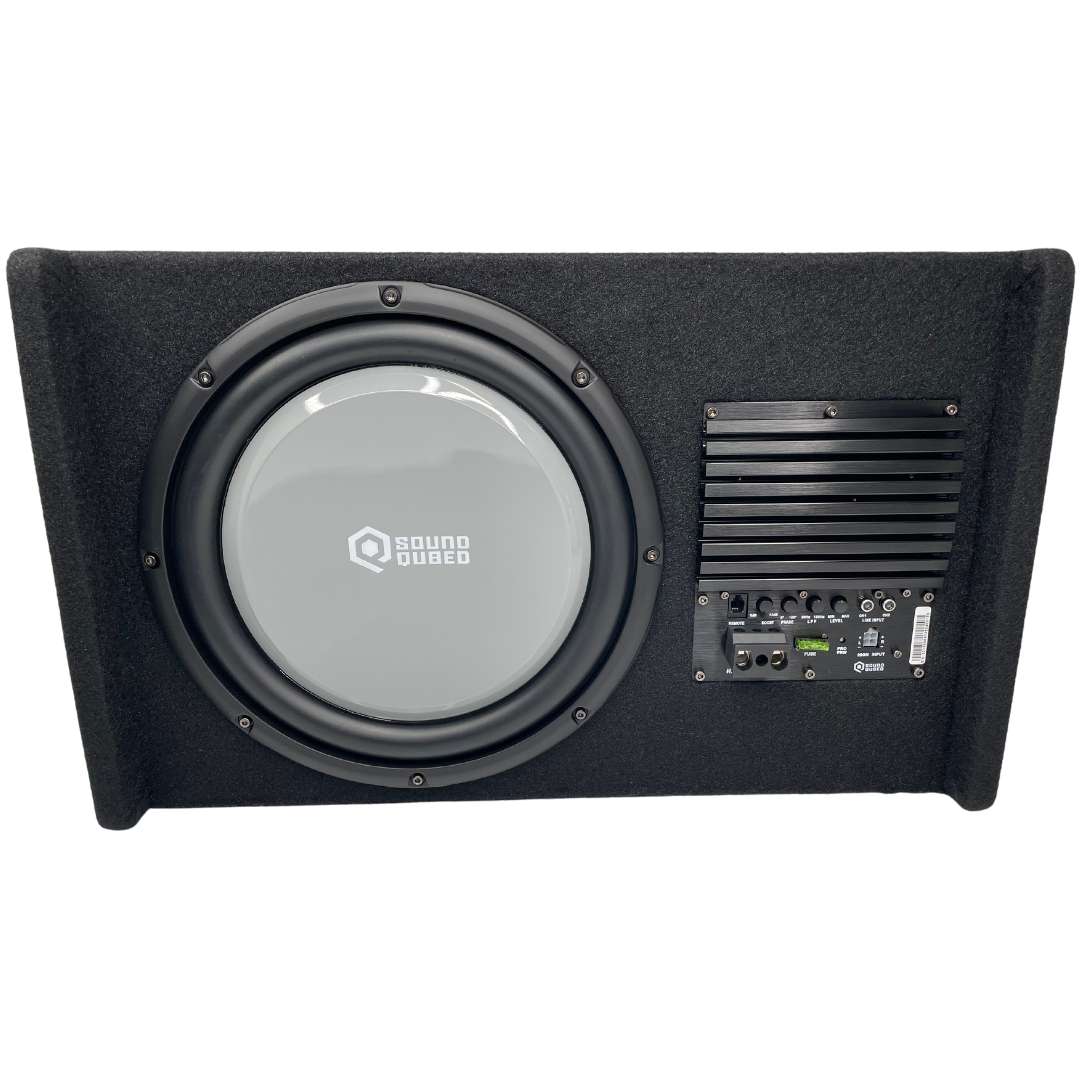 SoundQubed 12" Loaded Ported Subwoofer Enclosure