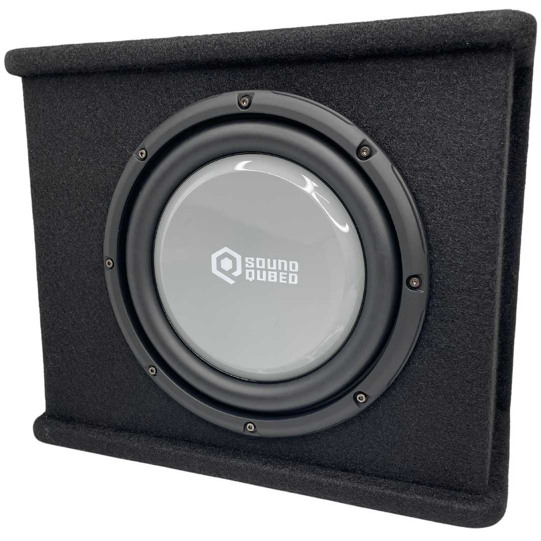 SoundQubed 10" Loaded Ported Subwoofer Enclosure