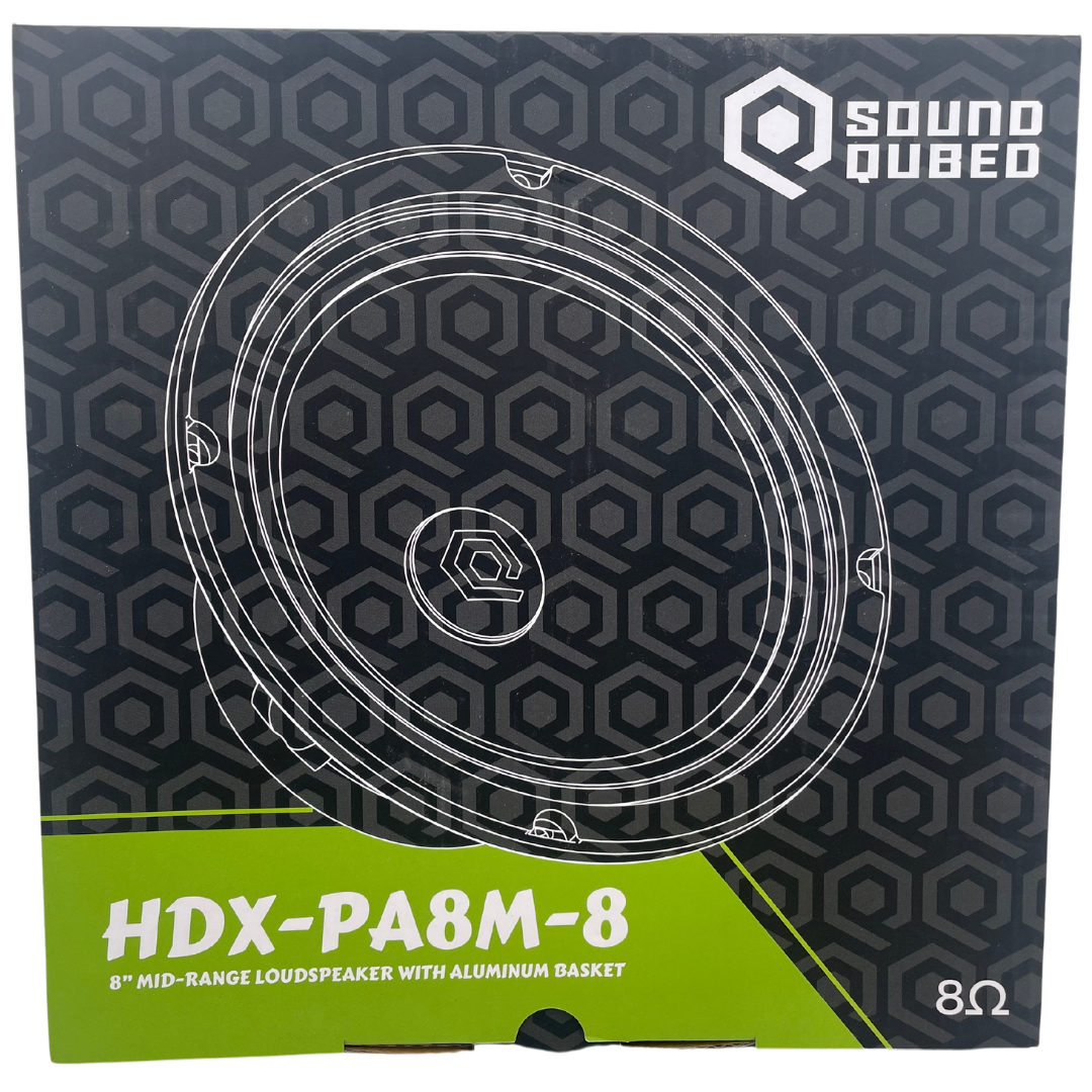 SoundQubed HDX 8" Pro Audio Speaker Car Audio