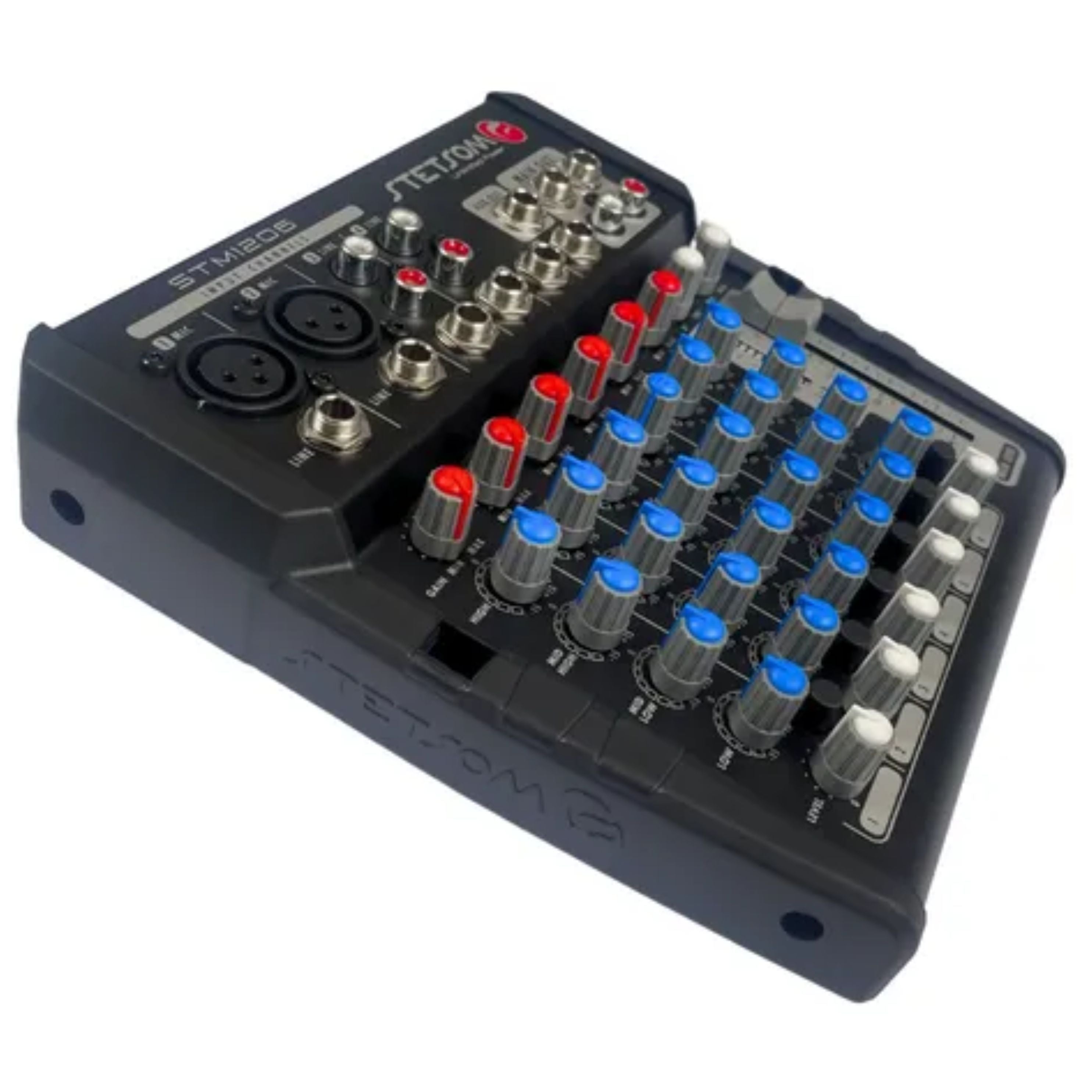 Stetsom STM1206 Mixer Automotive with Frequency from 1HZ ~ 75KHz with 6 Input Channels 4 Equalization Bands Per Channel