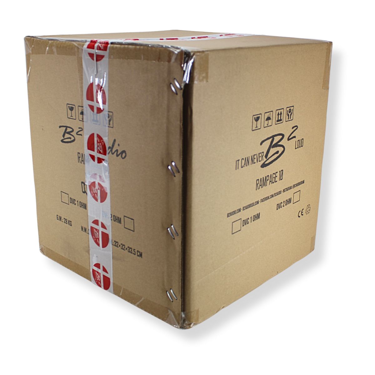 B2 Audio RAMPAGE10 10" Subwoofer 3000W RMS Dual 2 Ohm — image 7