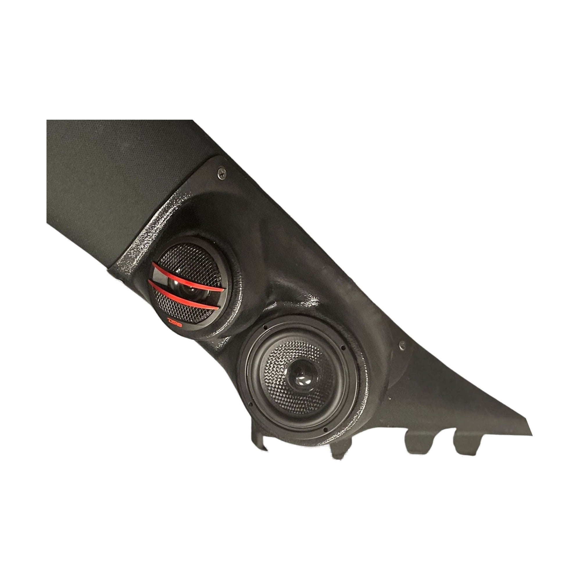 Custom Speaker Pods 11-CY-C3-UV-AL-LA-32 3.5" and Tweeter A-Pillar Pods - 11-23 300C