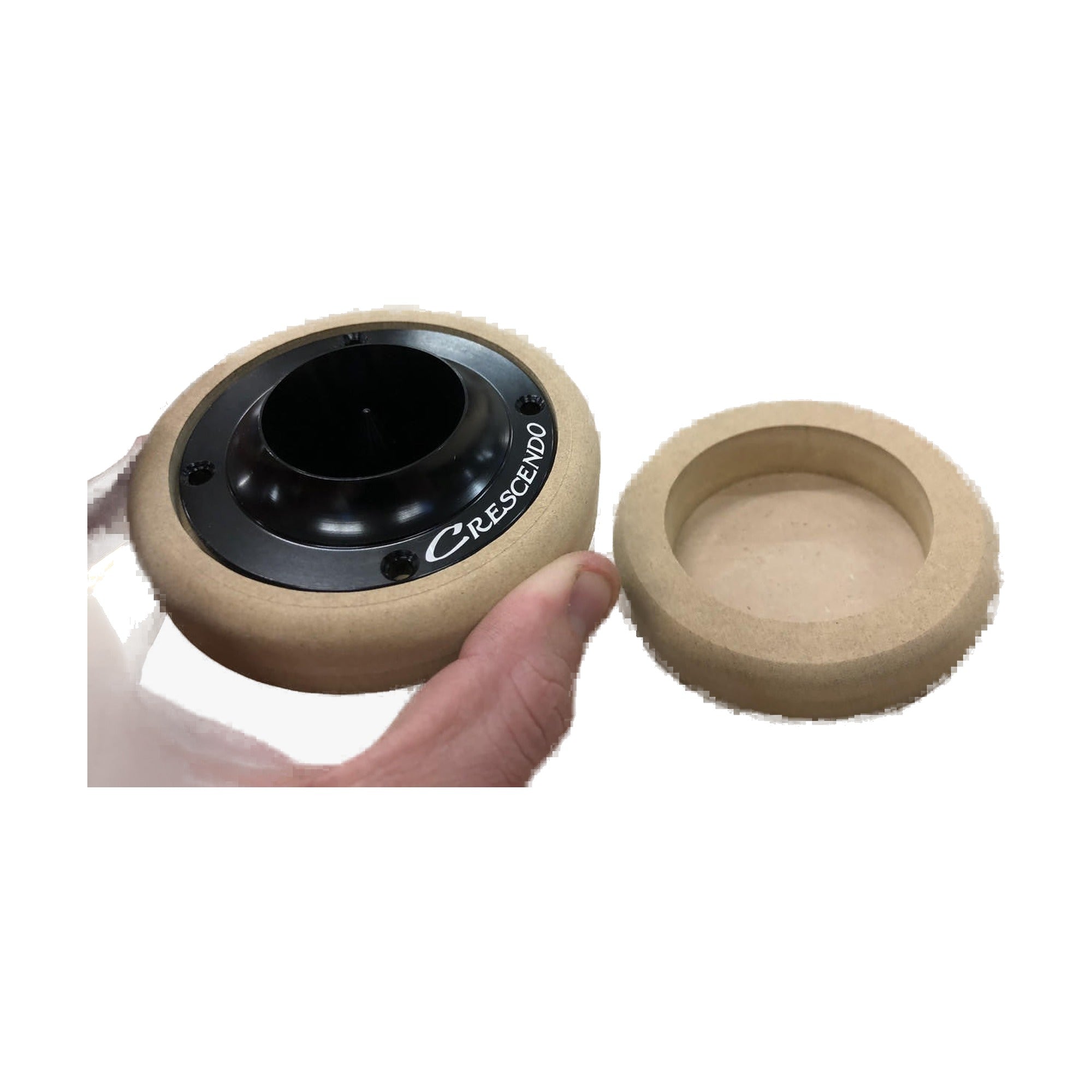 Down4Sound 3" MDF Tweeter Rings (pair)