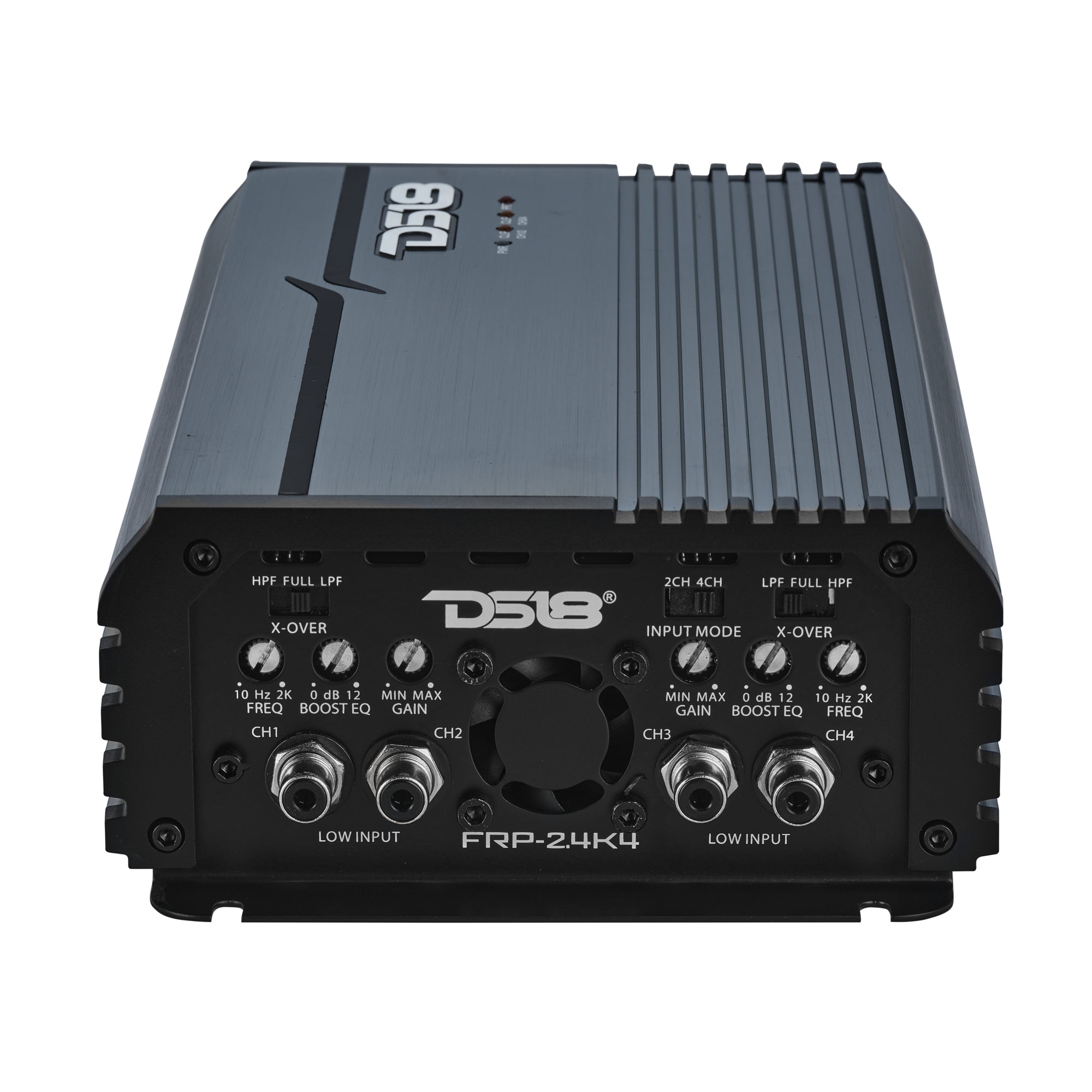 DS18 FRP-2.4K4 FRP Compact 4-Channel Full-Range Class-D Amplifier 2400W RMS — view 4 of 5