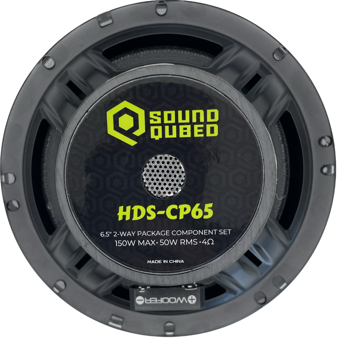 SoundQubed HDS 6.5" Component Speaker Set Car Audio