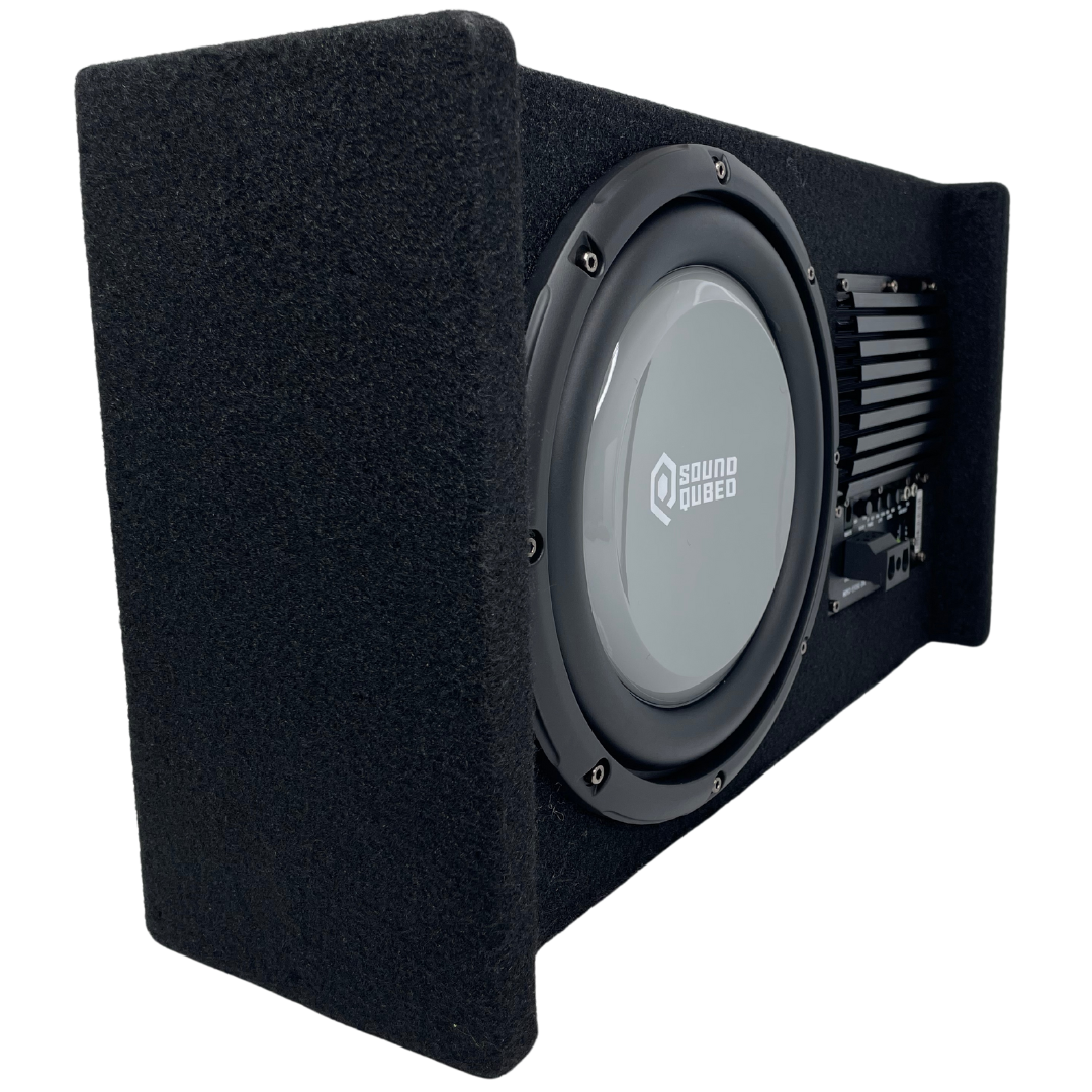 SoundQubed 10" Loaded Ported Subwoofer Enclosure