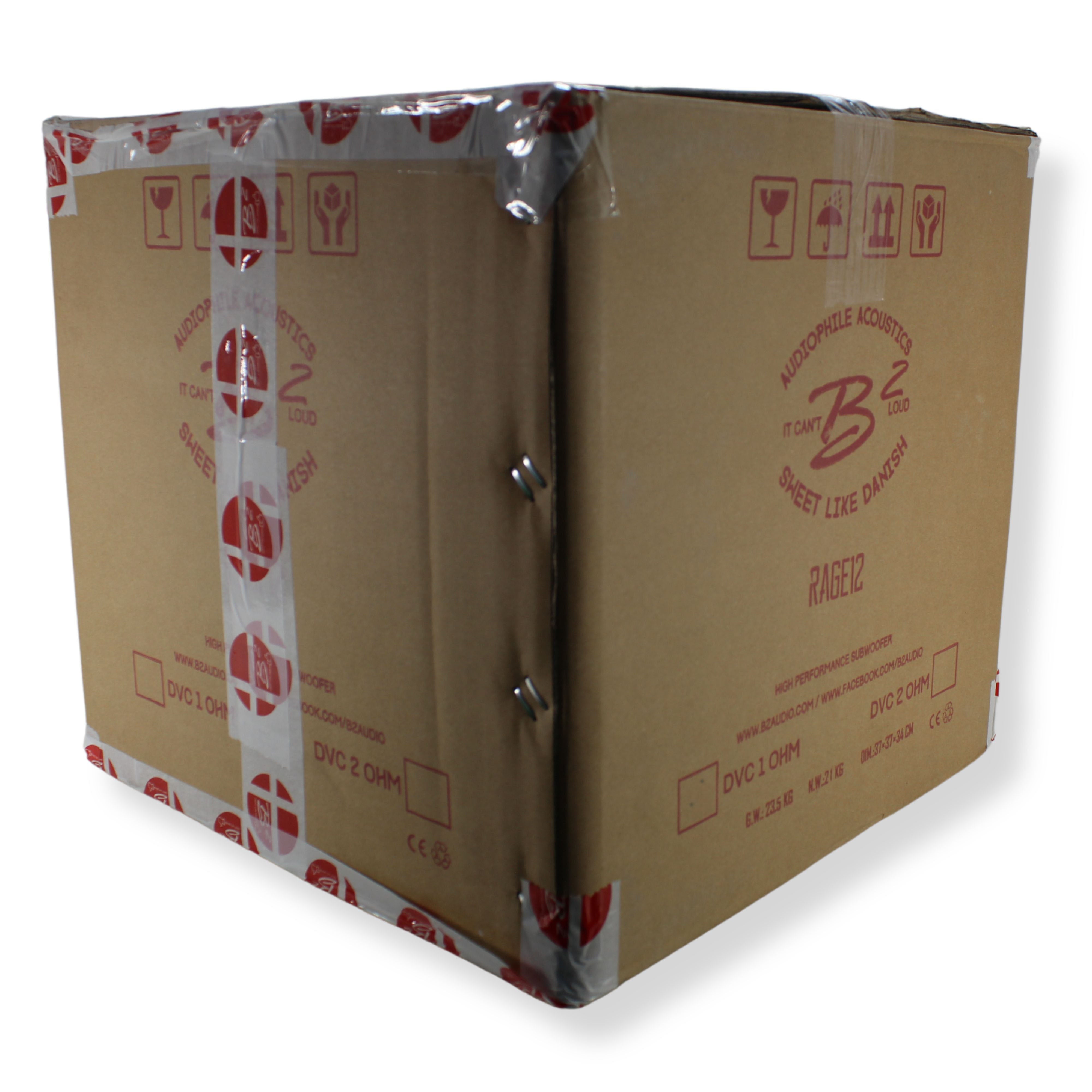 B2 Audio RAGE12 V3 12" Subwoofer 2000W RMS Dual 2 Ohm — image 8