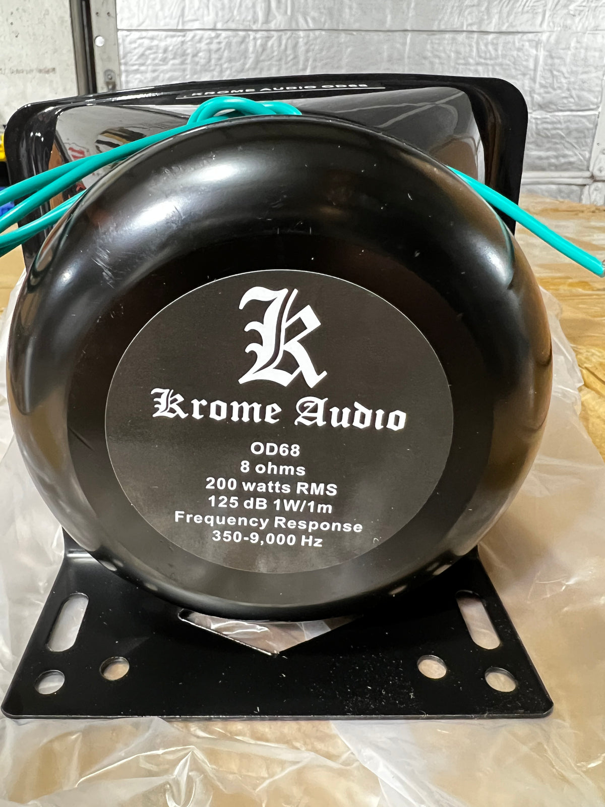 Krome Audio OD68 6x8 Outdoor Loudspeaker — 200W RMS 8 Ohm
