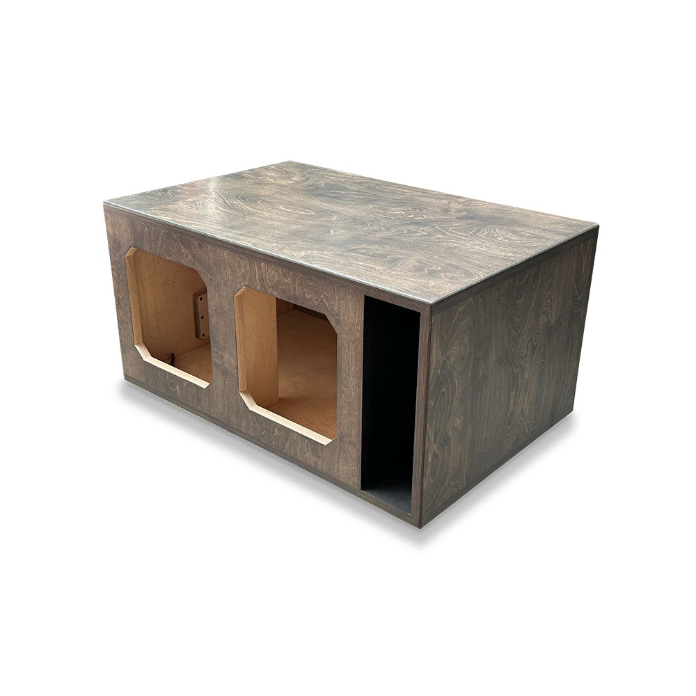 Kicker L7X 12" Dual Ported Subwoofer Enclosure