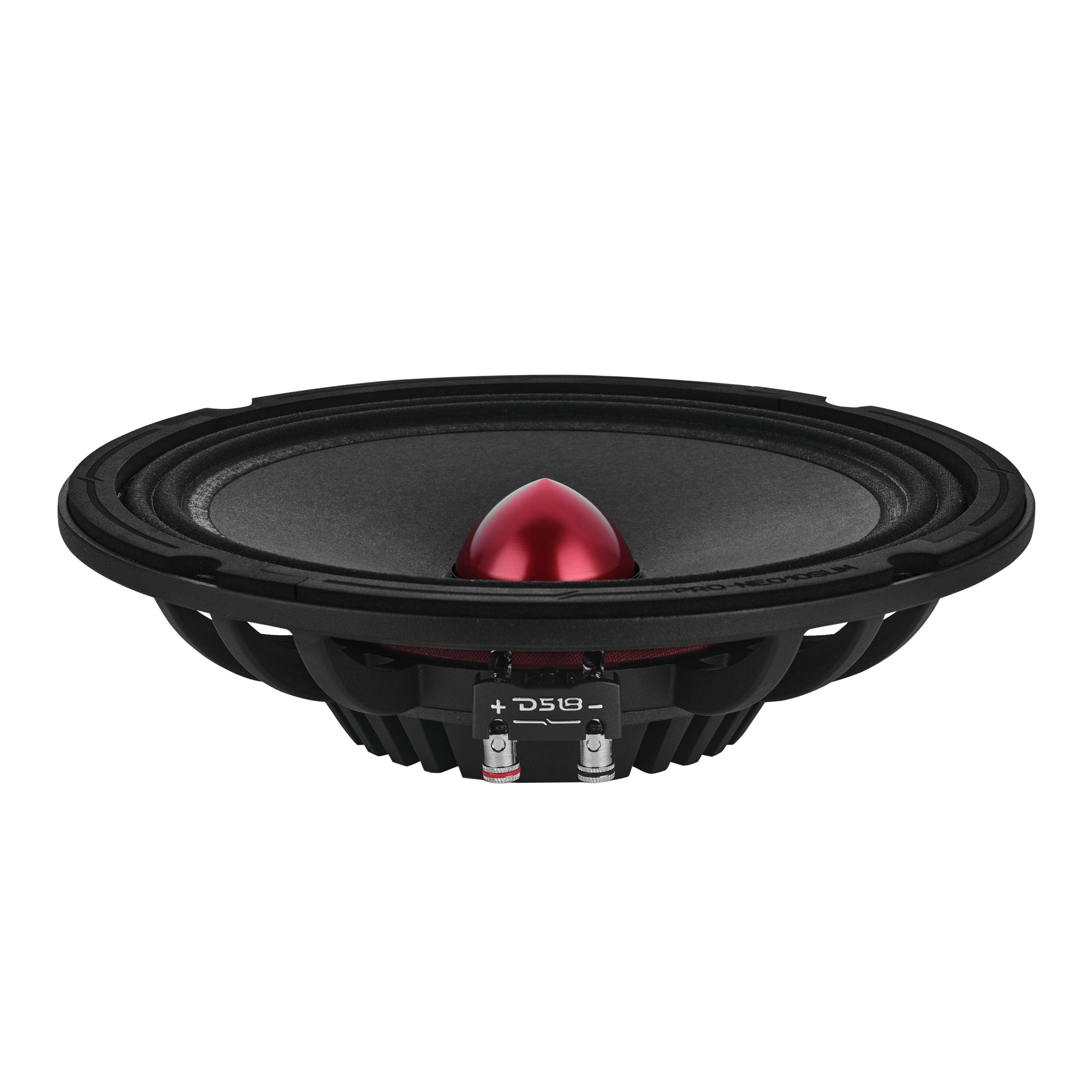 DS18 PRO 10" Slim Neodymium Mid-Range Loudspeaker with Bullet | 250W RMS 4-Ohm