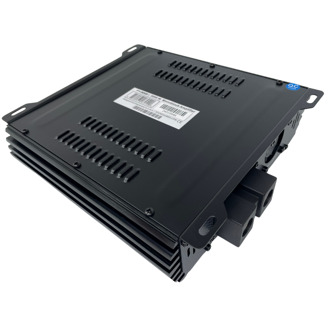 SoundQubed 3000 Watt F1-3000 Full Bridge Mono Block Amplifier — view 5 of 5