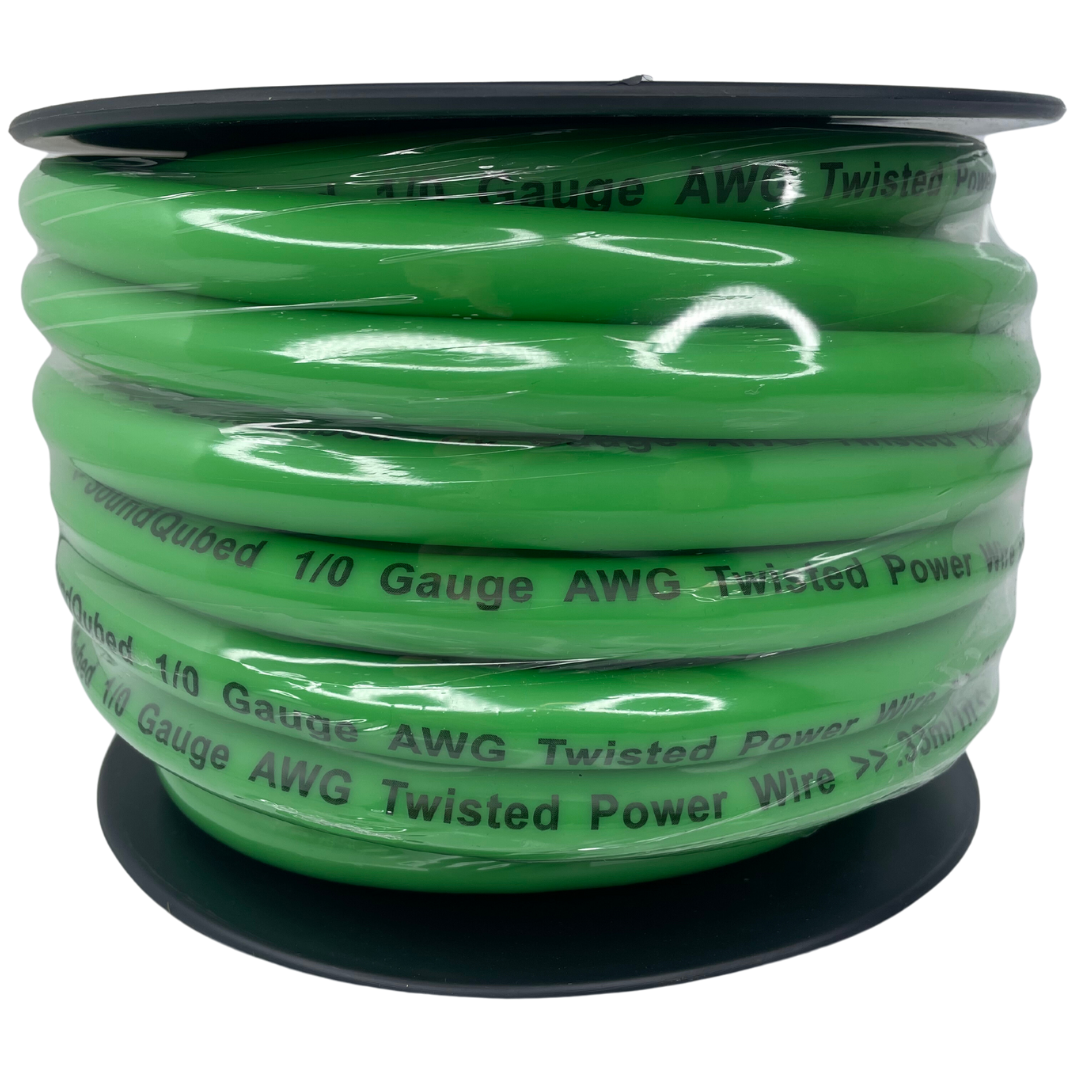 SoundQubed 1/0 Power and Ground Wire (50ft spool)