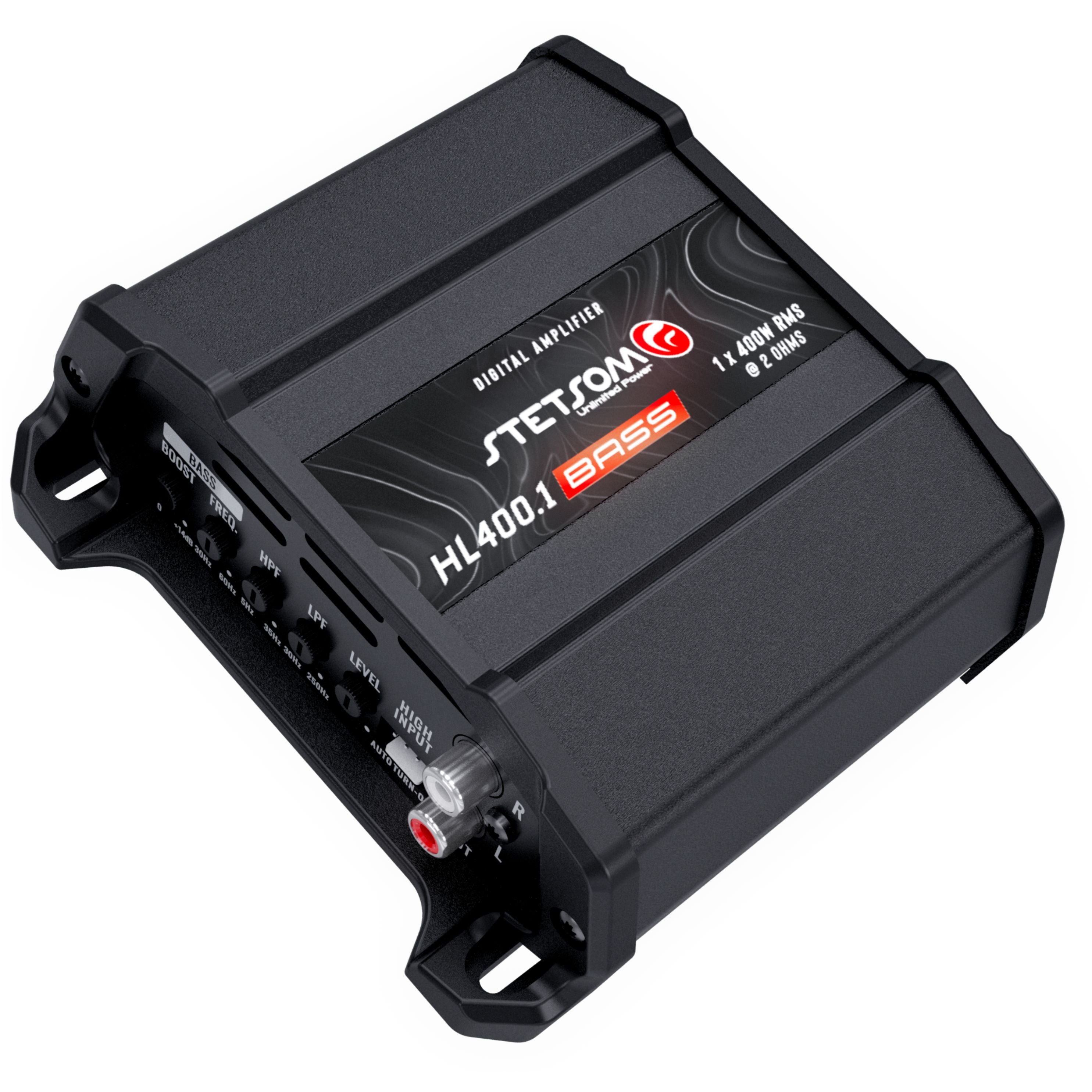 Stetsom HL 400.1 BASS Digital, 400 W RMS, 2 Ohms Stable, Subwoofer Sound Quality, Bass Crossover