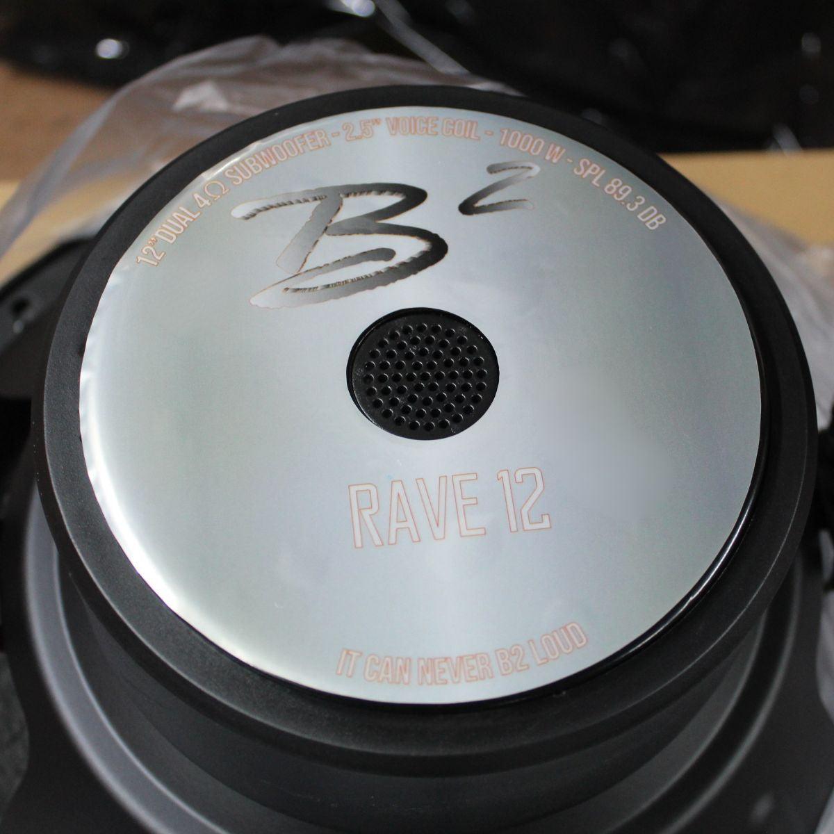 B2 Audio RAVE12 12" Subwoofer 500W RMS 4 Ohm — image 7