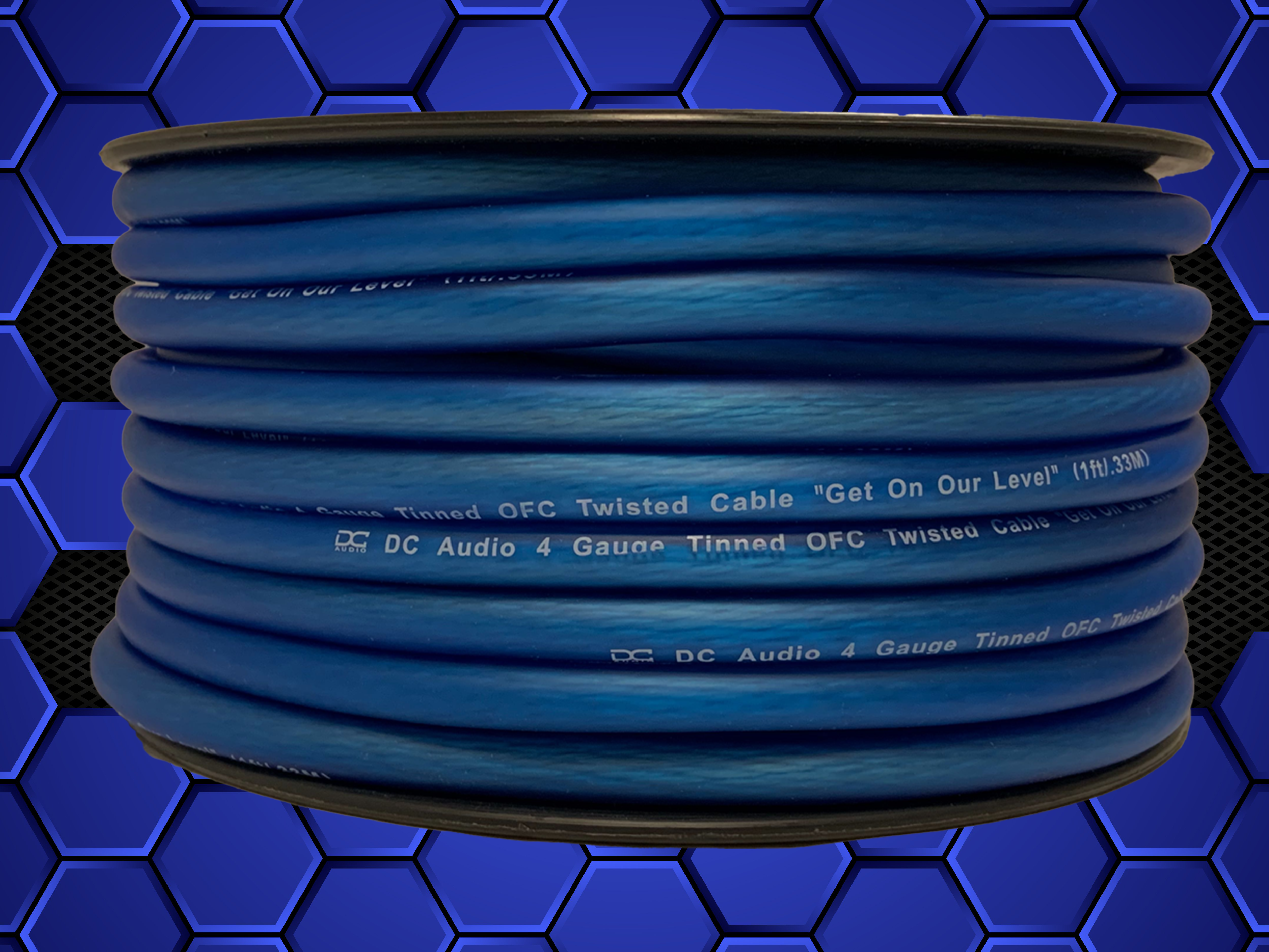 DC Audio 4 AWG Tinned OFC Power / Ground Wire