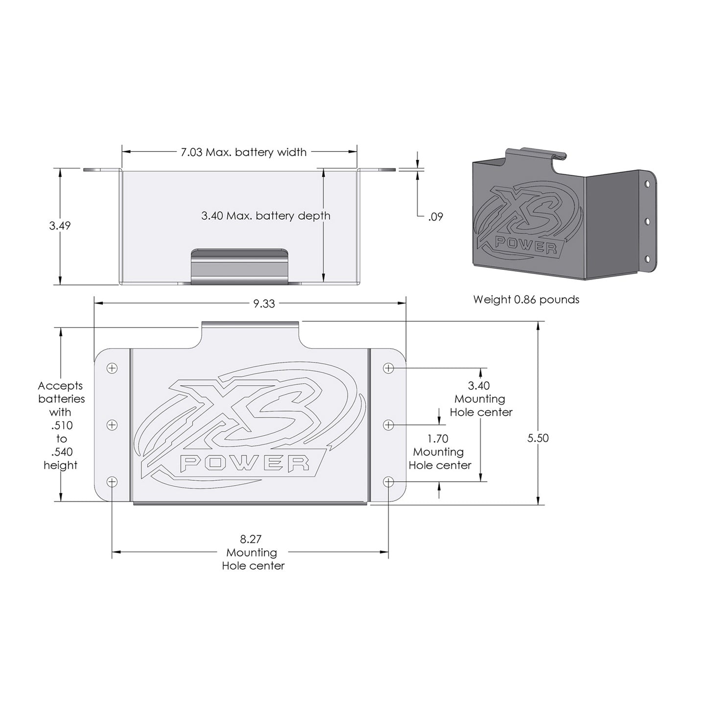 XS Power 514 12V SuperBank Ultracapacitor
