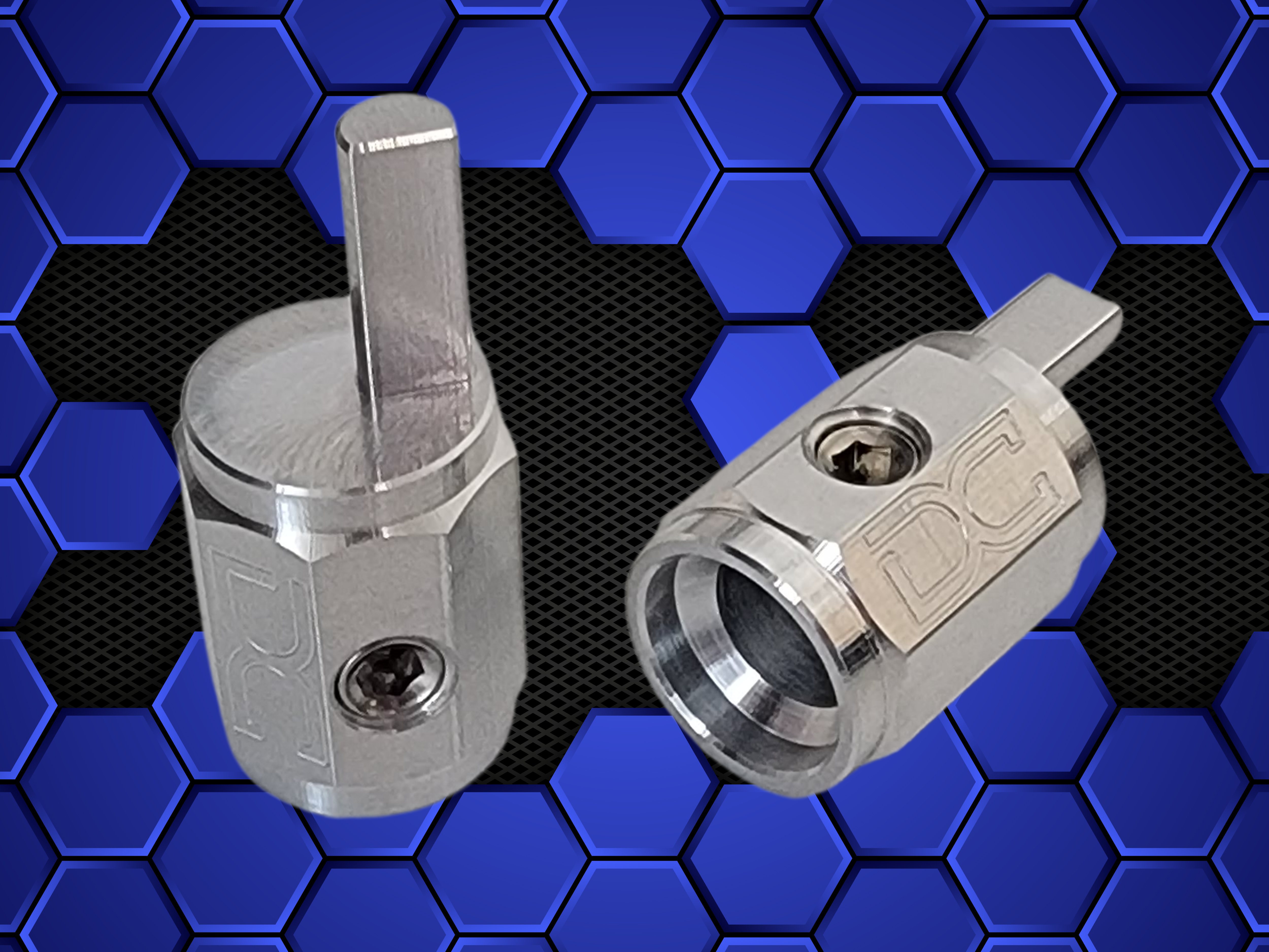 DC Audio Octo Series 4 to 8 AWG Wire Reducer (Aluminum)