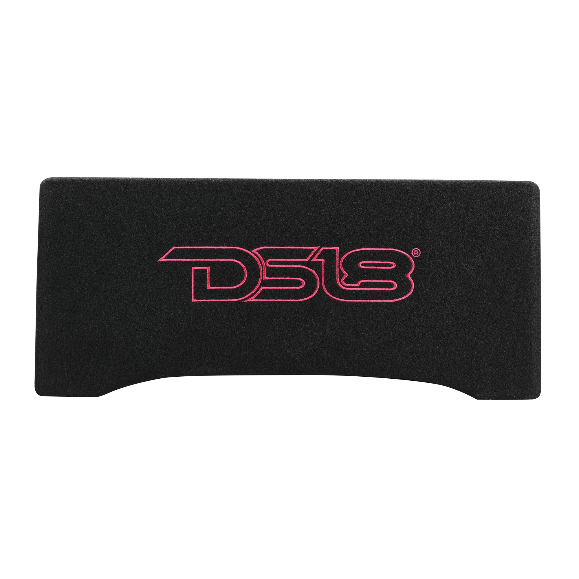 DS18 DFPU Under Seat 10” Shallow Subwoofer Enclosure | Sealed, Loaded, 600W RMS @ 2 Ohm