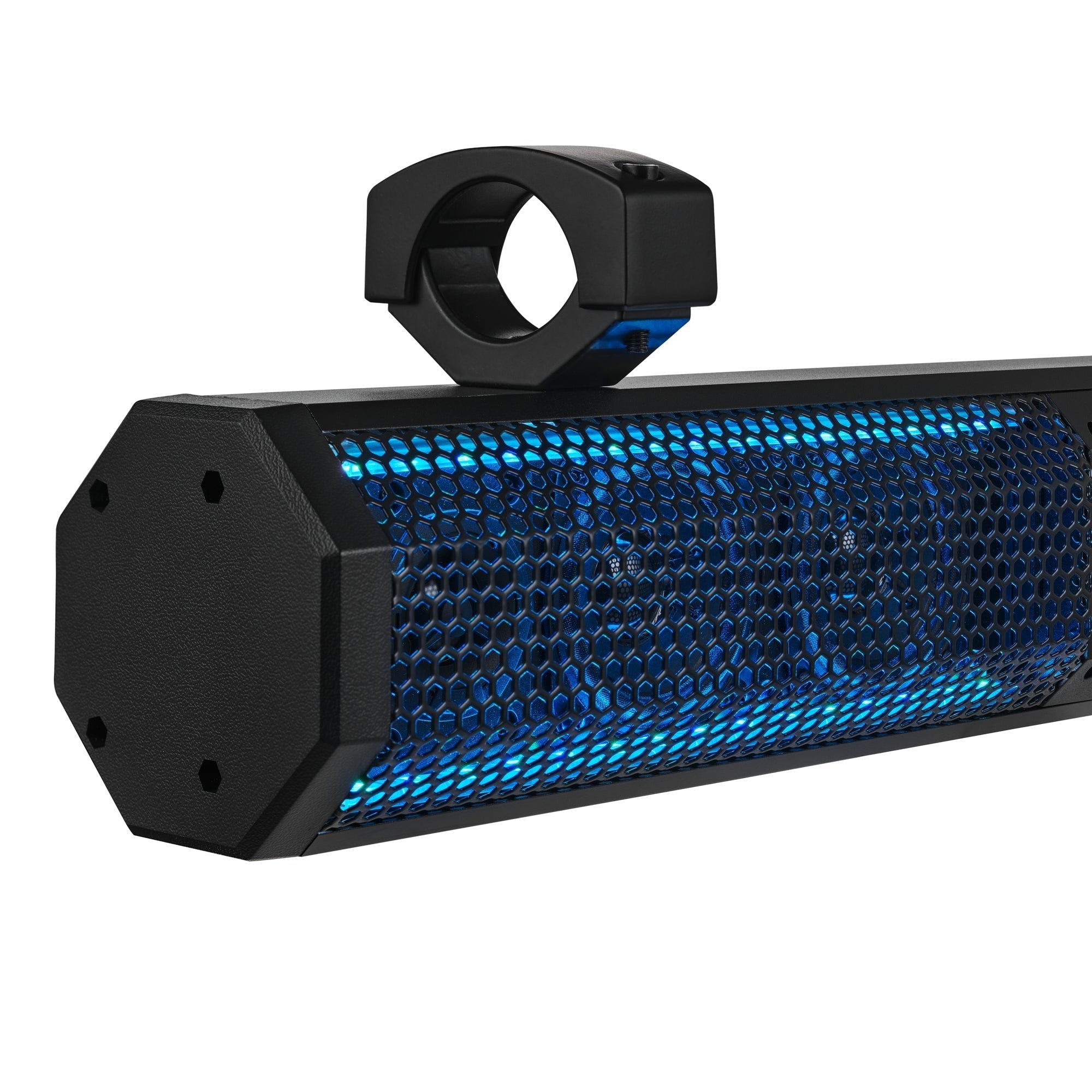 DS18 26" Marine Amplified Soundbar with Bluetooth USB & RGB Lighting 6 Speakers 600 Watts