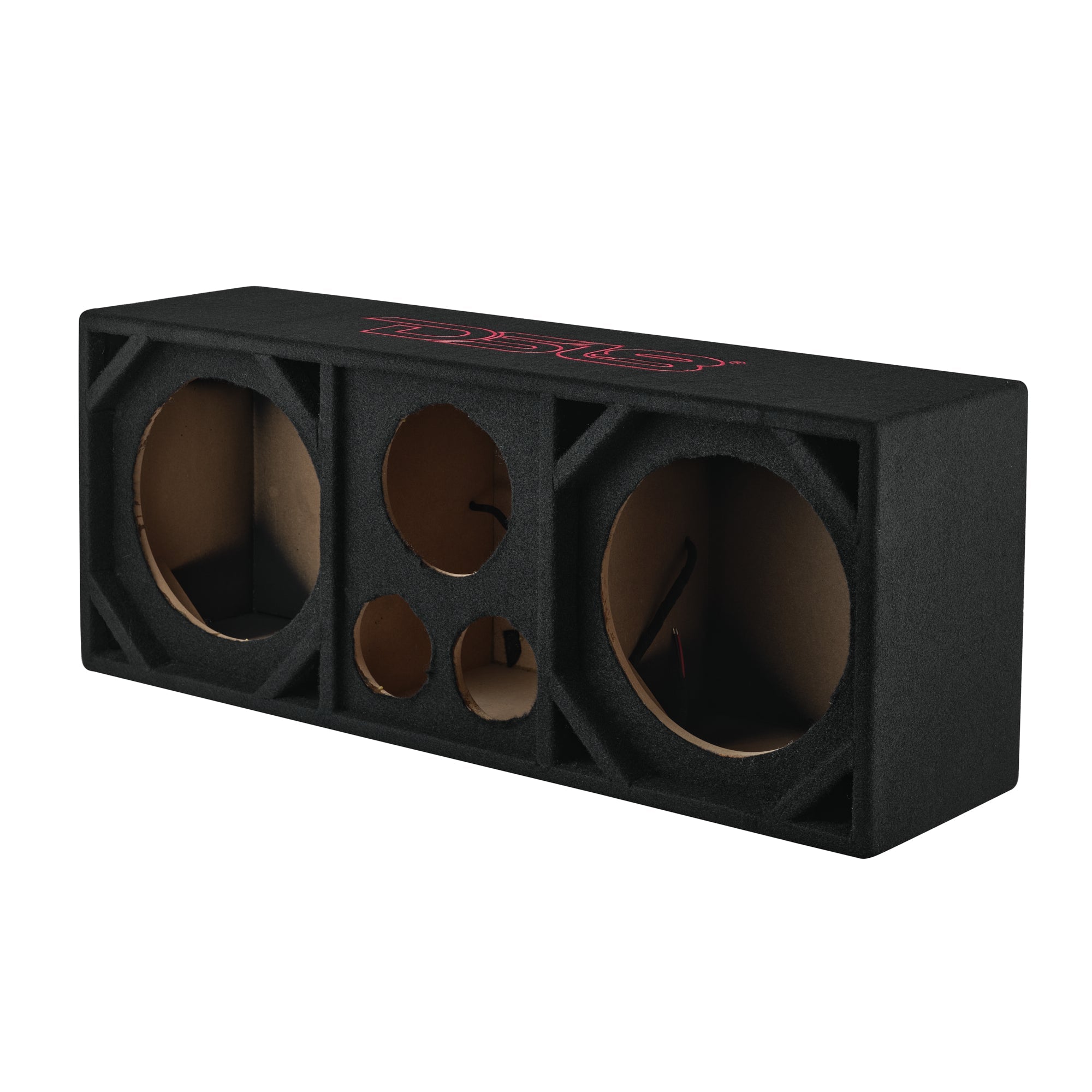DS18 VOC10PRO Dual 10” + Dual 4” Tweeter + 2” Driver Ported Empty Voceteo Enclosure Speakon-Ready — view 5 of 5